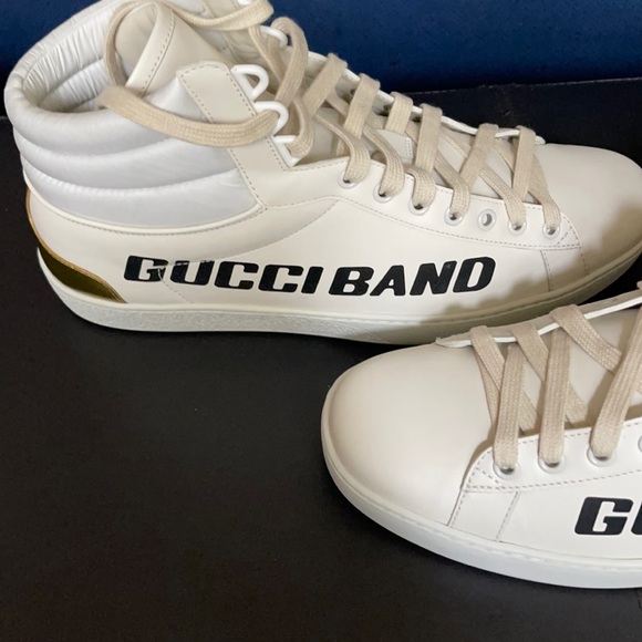 Brand new Gucci Band high tops Gucci size 9 - Picture 1 of 4